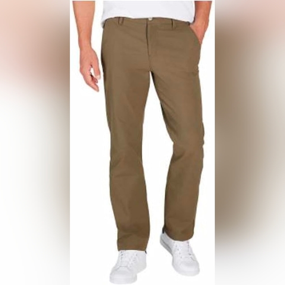 Weatherproof Other - Men's Casual Straight-Leg Chino Pants - Brown